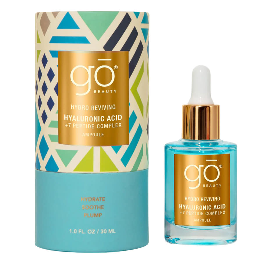 Go Beauty HYDRO REVIVING - 3 Form of Hyaluronic Acid + 7 Pep 1 oz Skin Care 196852088508
