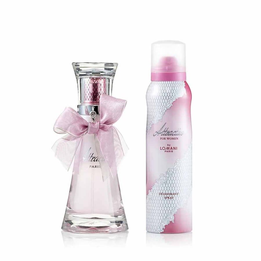 Lomani Ladies Attractive Gift Set Fragrances 3610400037536