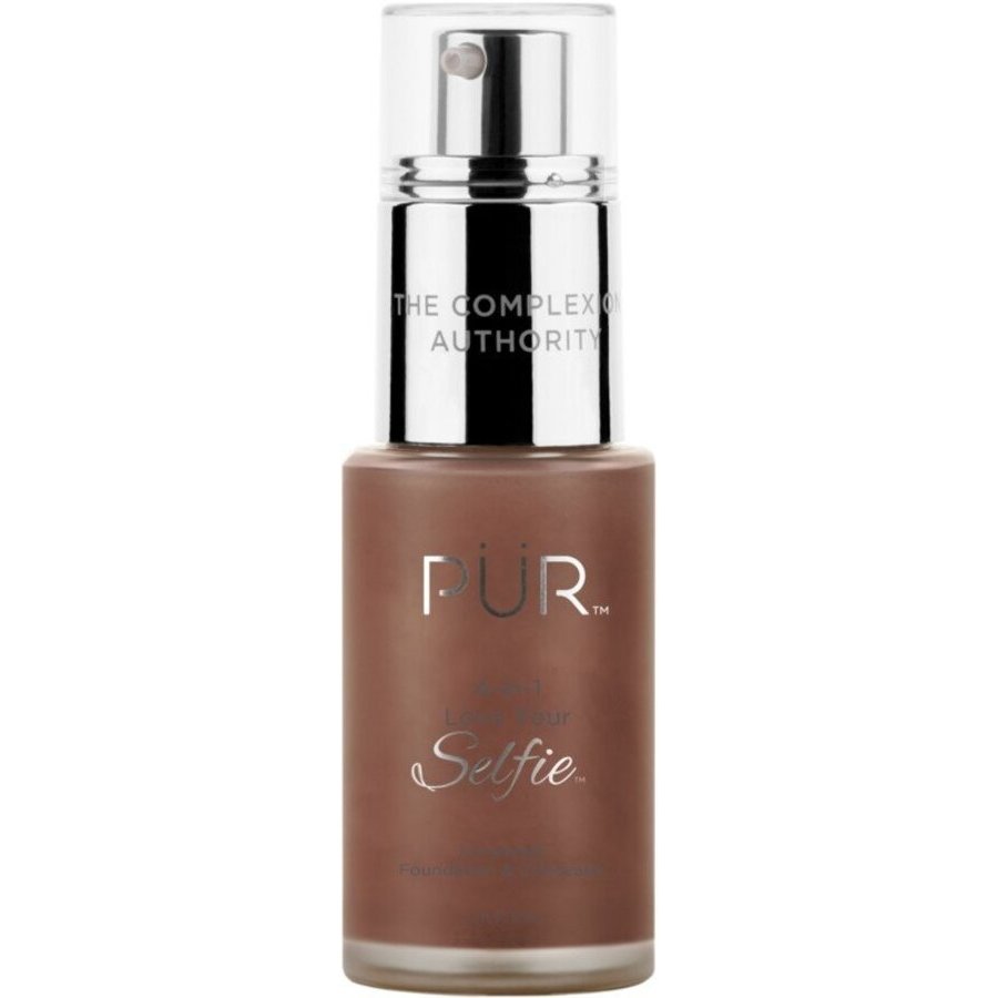 4-In-1 Love Your Selfie Longwear Foundation & Concealer - DPP1 Mocha (dark brown skin w/ pink undertones)